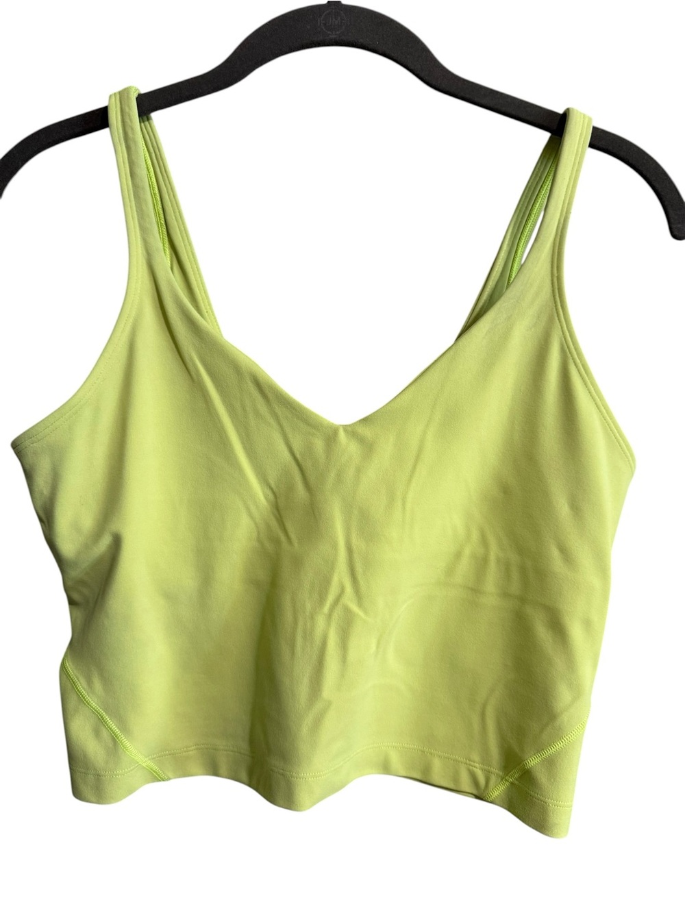 Lululemon Align Tank Top Electric Lemon Nulu Size 8 W1CW8S - Picture 3 of 7